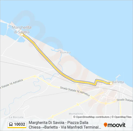 10032 Bus Line Map