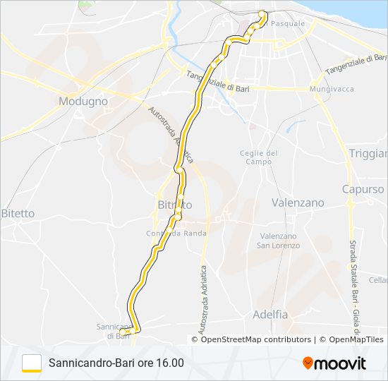 706.25BIS.02 bus Line Map