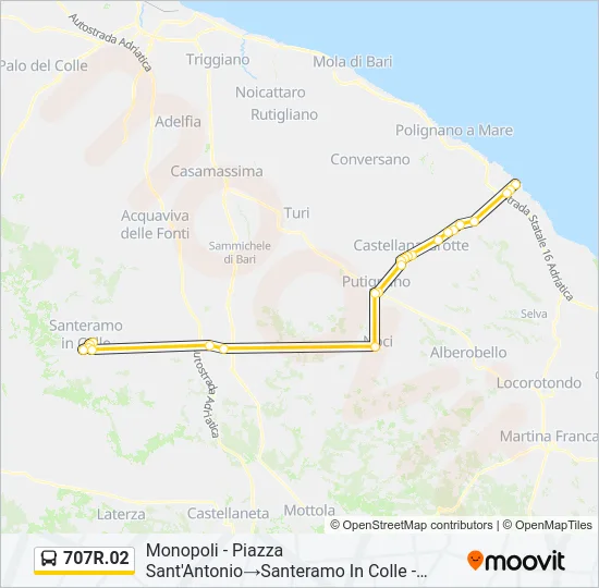 707R.02 Bus Line Map