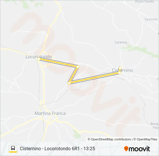 254.6.R.1 Bus Line Map