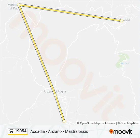 19054 Bus Line Map