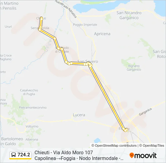 724.2 Bus Line Map