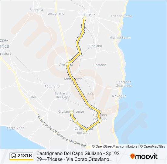 2131B bus Line Map