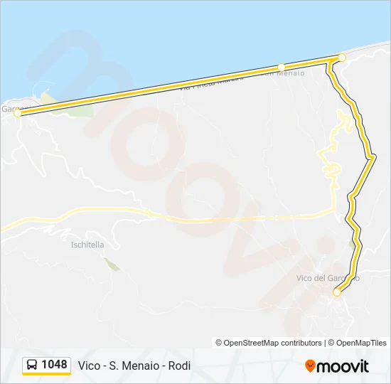 1048 Bus Line Map