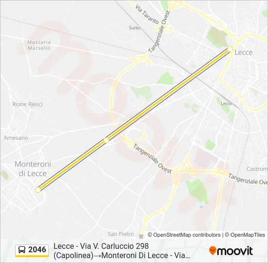 2046 Bus Line Map