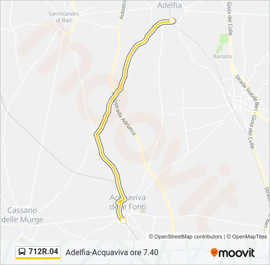 712R.04 Bus Line Map