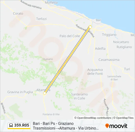 359.R05 Bus Line Map