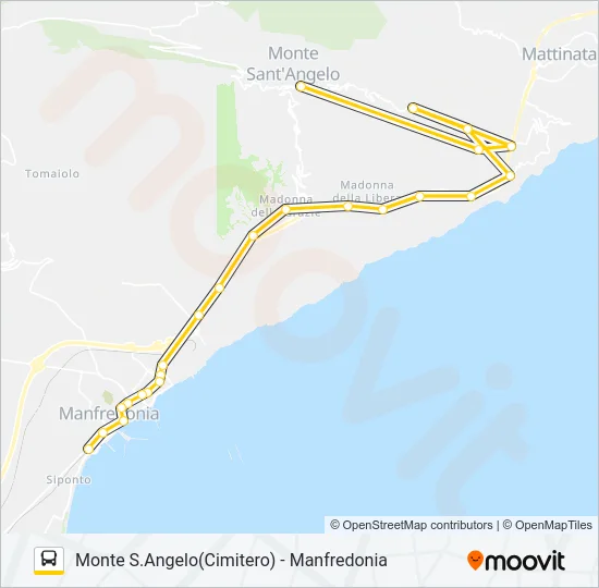 741.1C-L Bus Line Map