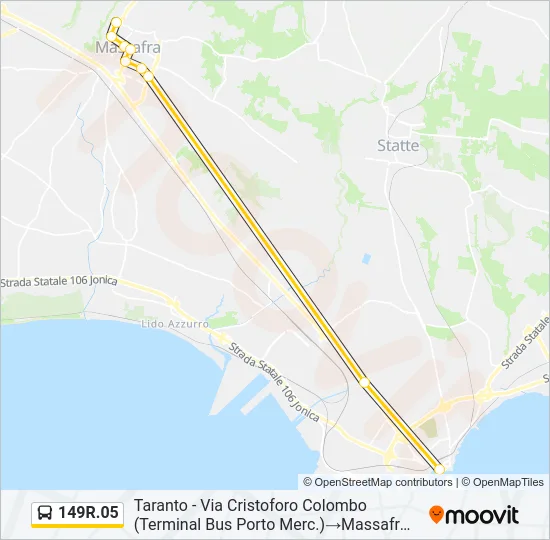 149R.05 Bus Line Map