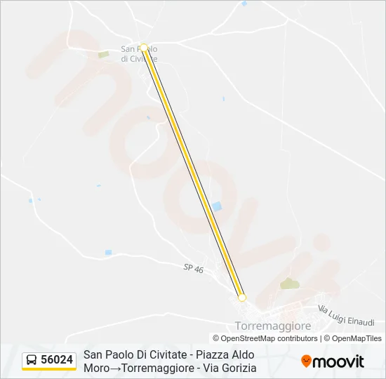 56024 Bus Line Map