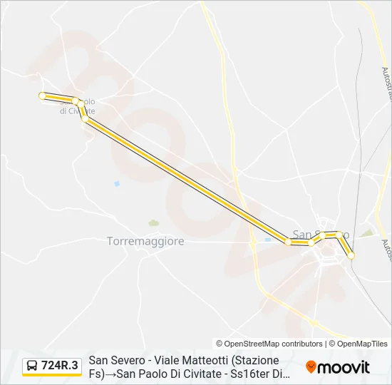 724R.3 Bus Line Map