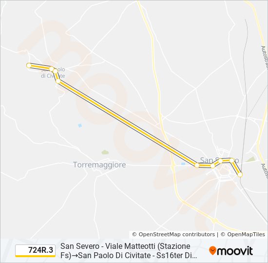 724R.3 bus Line Map