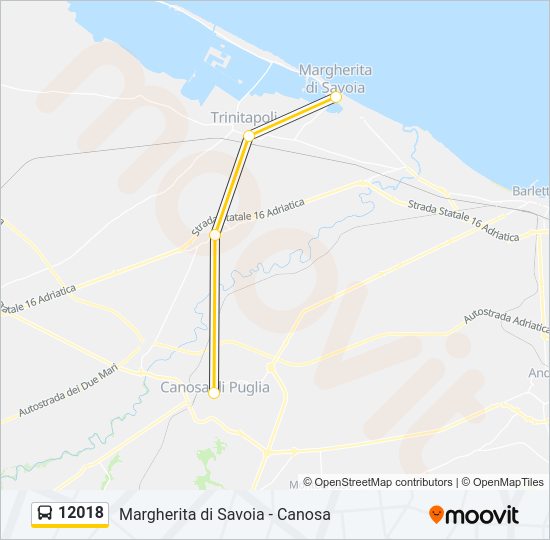 12018 Bus Line Map