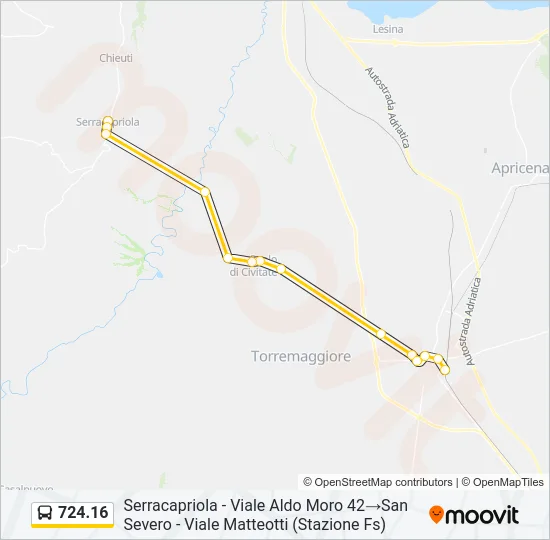 724.16 Bus Line Map
