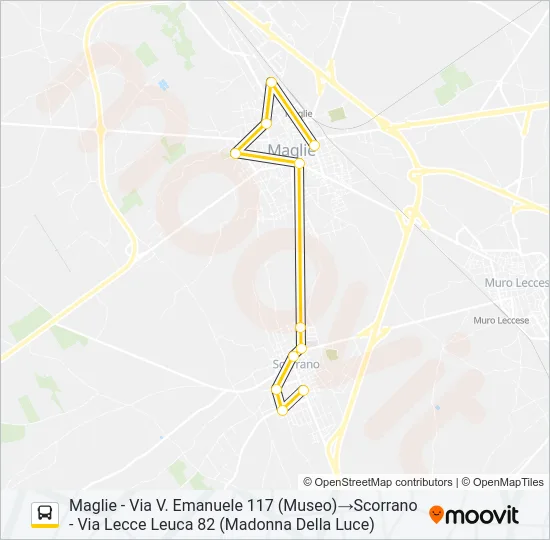 388 R SCORRANO 13.10 Bus Line Map