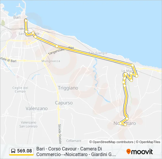 569.08 Bus Line Map