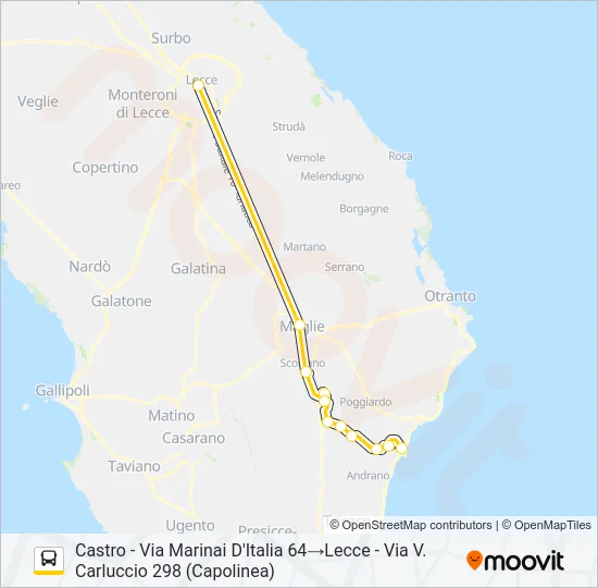 2009 - COVID Bus Line Map