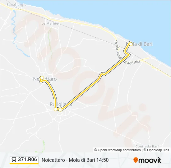 371.R06 Bus Line Map