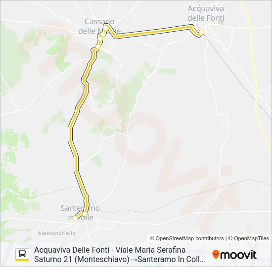 706R.22.01 Bus Line Map