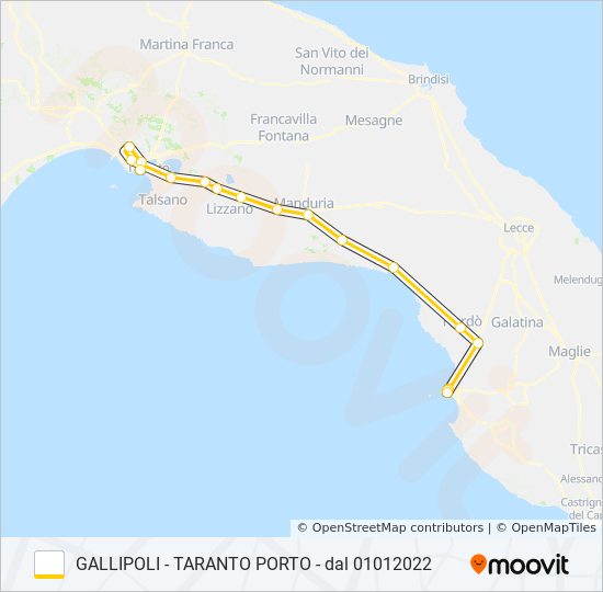 0509 DAL 01012022 bus Line Map