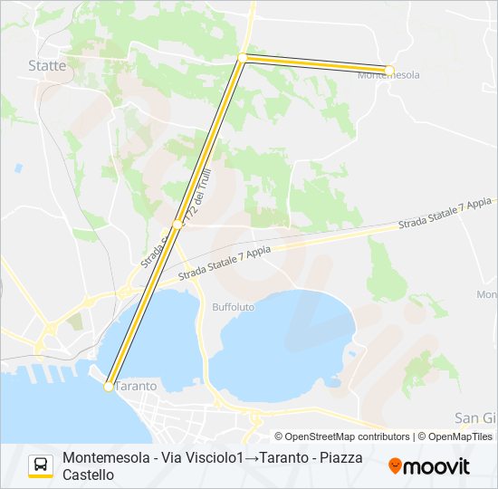 26.1814A bus Line Map