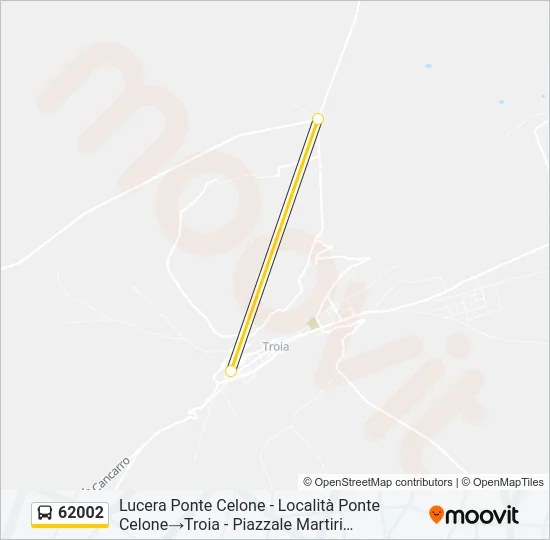 62002 Bus Line Map