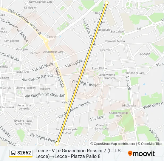 82662 Bus Line Map