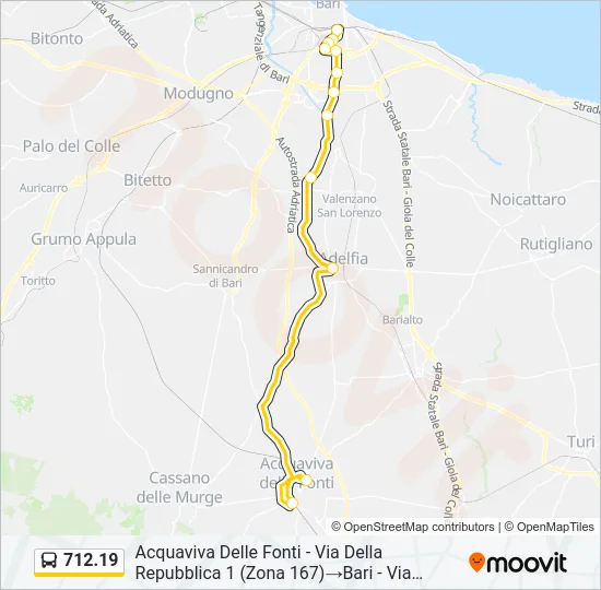 712.19 Bus Line Map