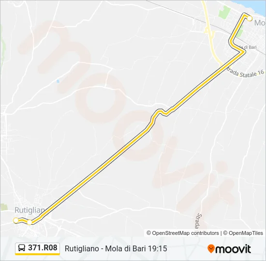 371.R08 Bus Line Map