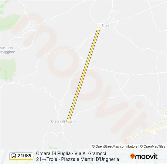 21089 Bus Line Map