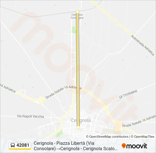 42081 Bus Line Map