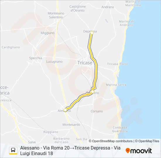 21413 -1 Bus Line Map