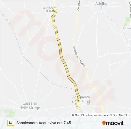 714R.02BIS Bus Line Map