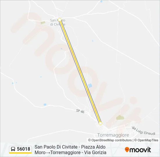 56018 Bus Line Map