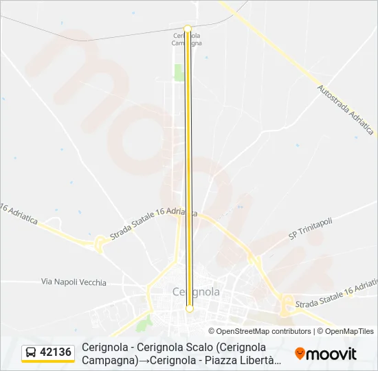 42136 Bus Line Map