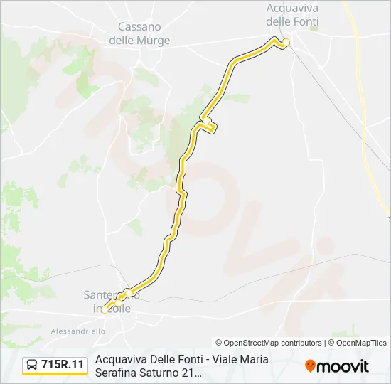 715R.11 Bus Line Map