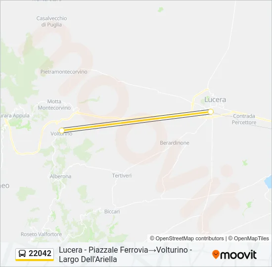 22042 Bus Line Map