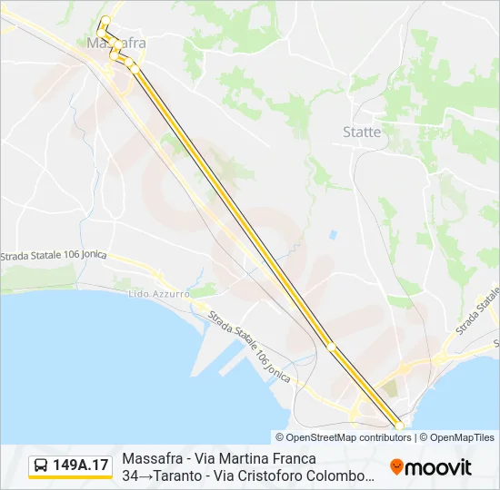 149A.17 Bus Line Map