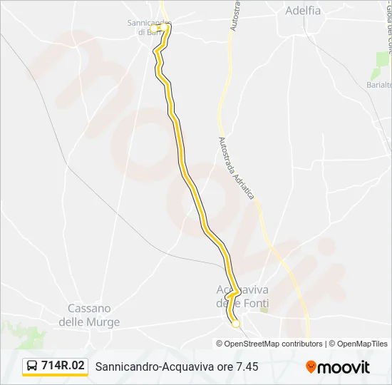 714R.02 Bus Line Map
