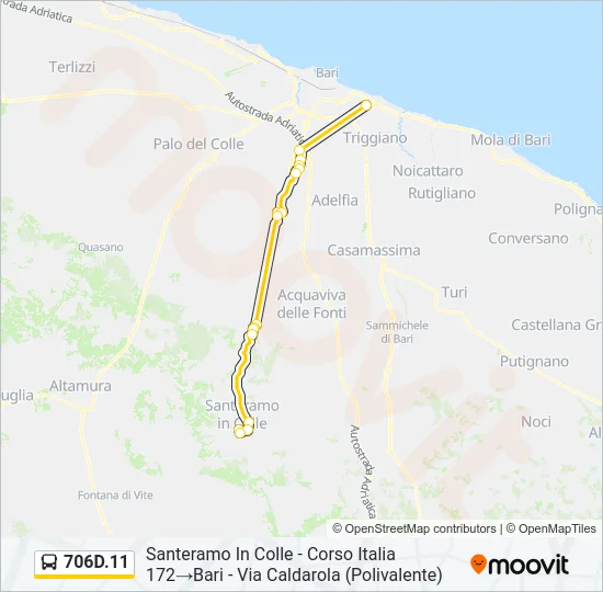 706D.11 Bus Line Map