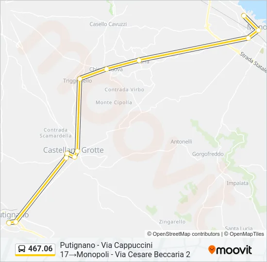 467.06 Bus Line Map