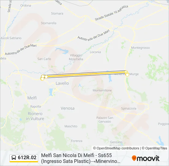 612R.02 Bus Line Map