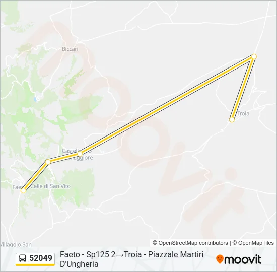 52049 Bus Line Map