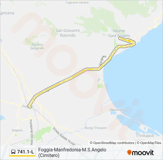 741.1-L Bus Line Map
