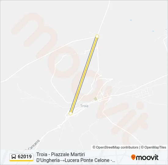 62019 Bus Line Map