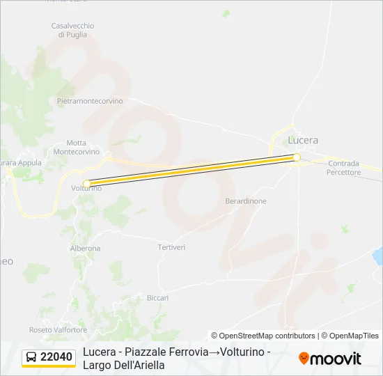 22040 Bus Line Map