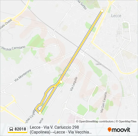 82018 Bus Line Map