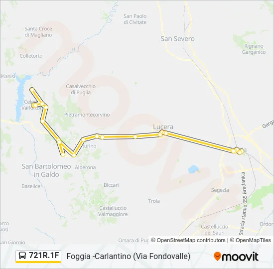 721R.1F  Line Map