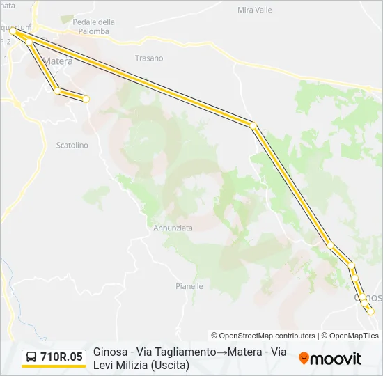 710R.05 Bus Line Map