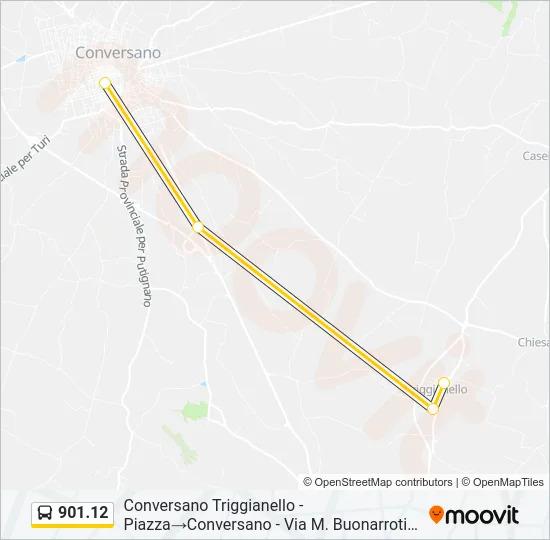 901.12 Bus Line Map